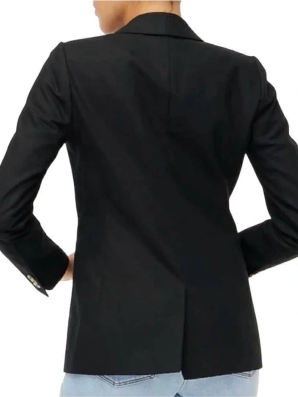 J. Crew Black Linen Women's Blazer